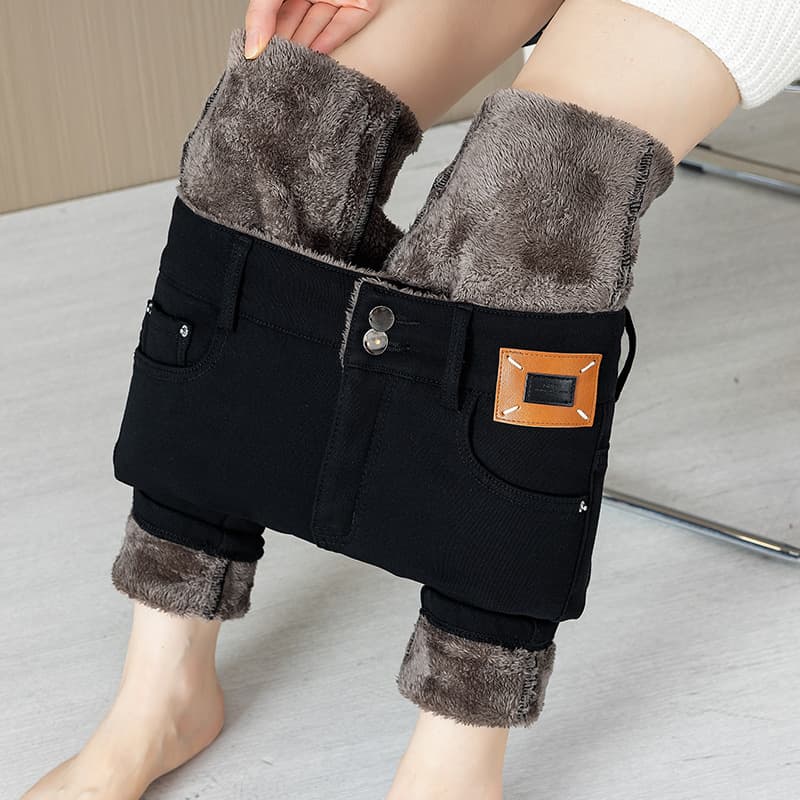 ハイウエスト パンツ 美脚シルエット ハイウエストスキニーパンツ
