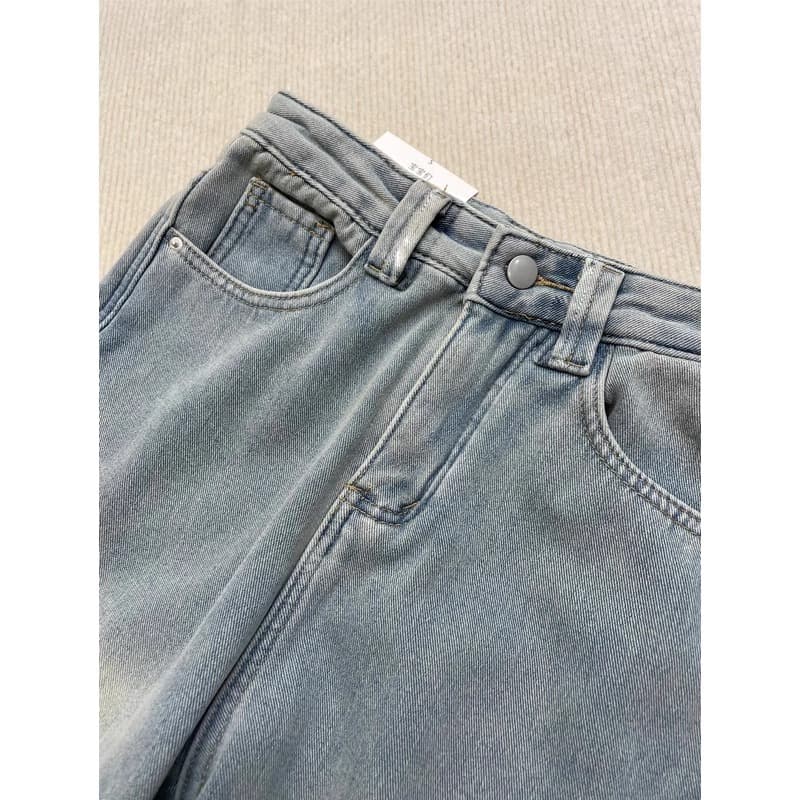 ハイウエスト パンツ 裏ボア あったか ハイウエストデニム