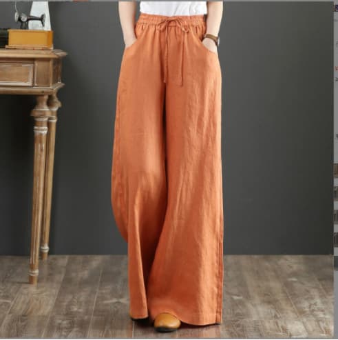 ハイウエスト パンツ リラックス ゆったり ハイウエストワイドパンツ
