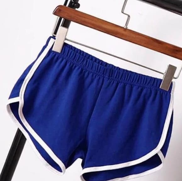 ハイウエスト パンツ すっきりシルエット ハイウエストスポーツショーツ