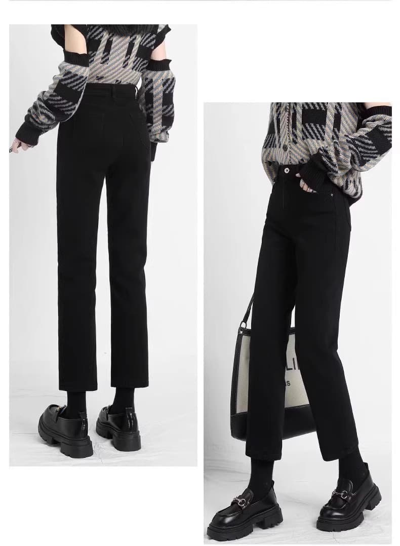 ハイウエスト パンツ ストレートシルエット ハイウエストパンツ